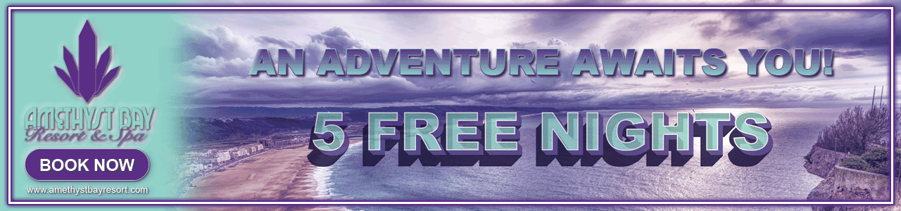 Amethyst Bay Resort Pop-up Banner Ad