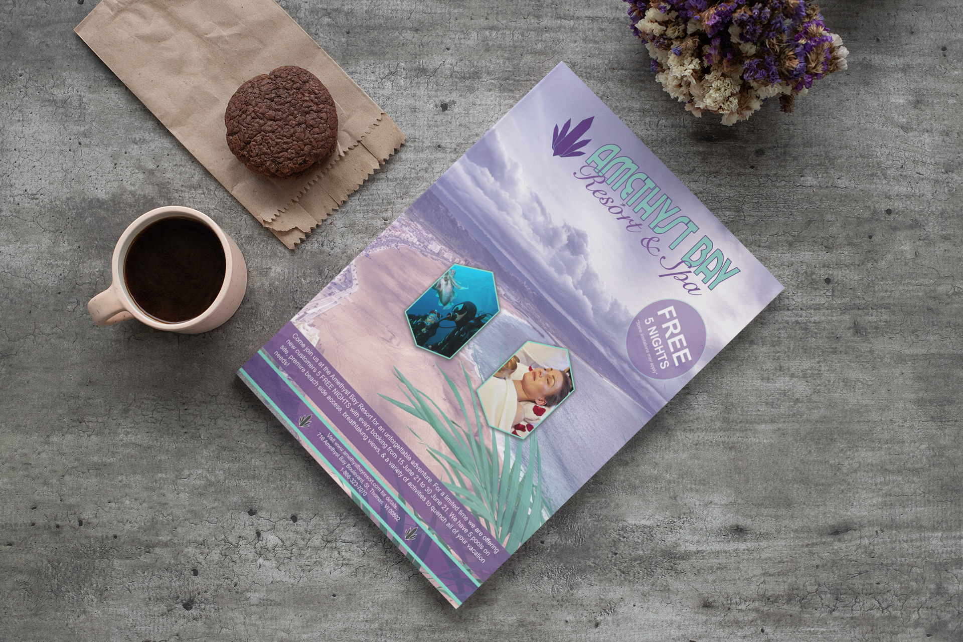 Amethyst Bay Resort Magazine Ad