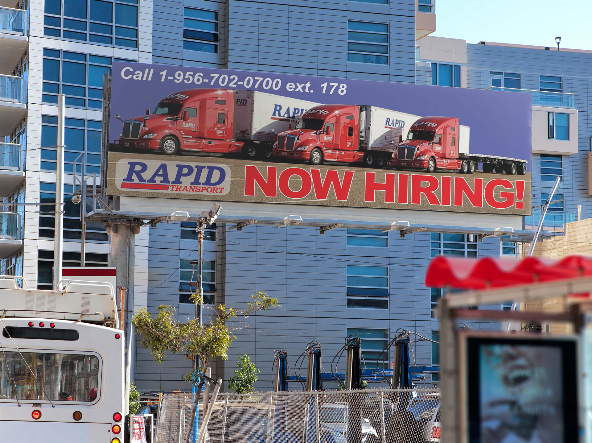 RAPID Transport Billboard