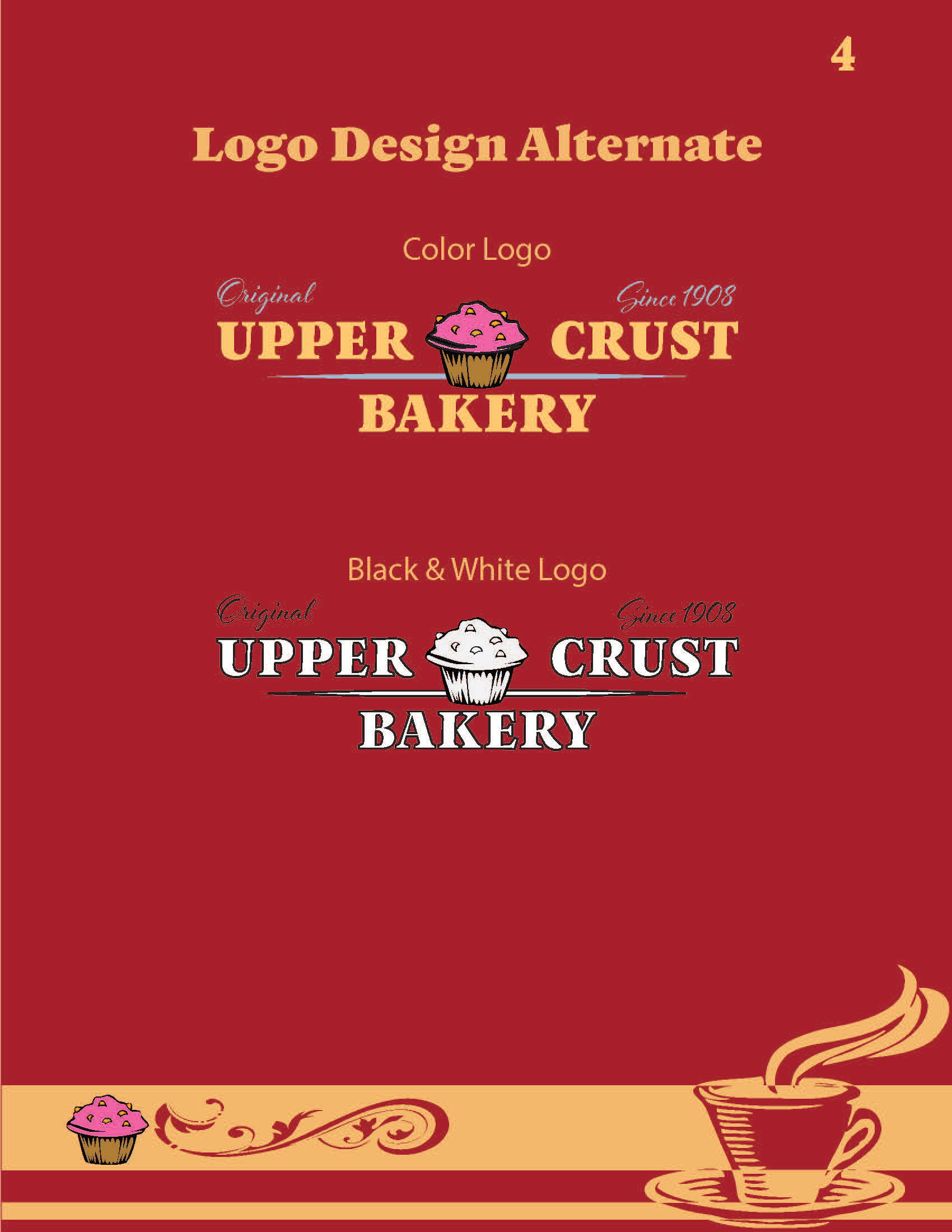 Upper Crust Bakery Brand Guide Page 4