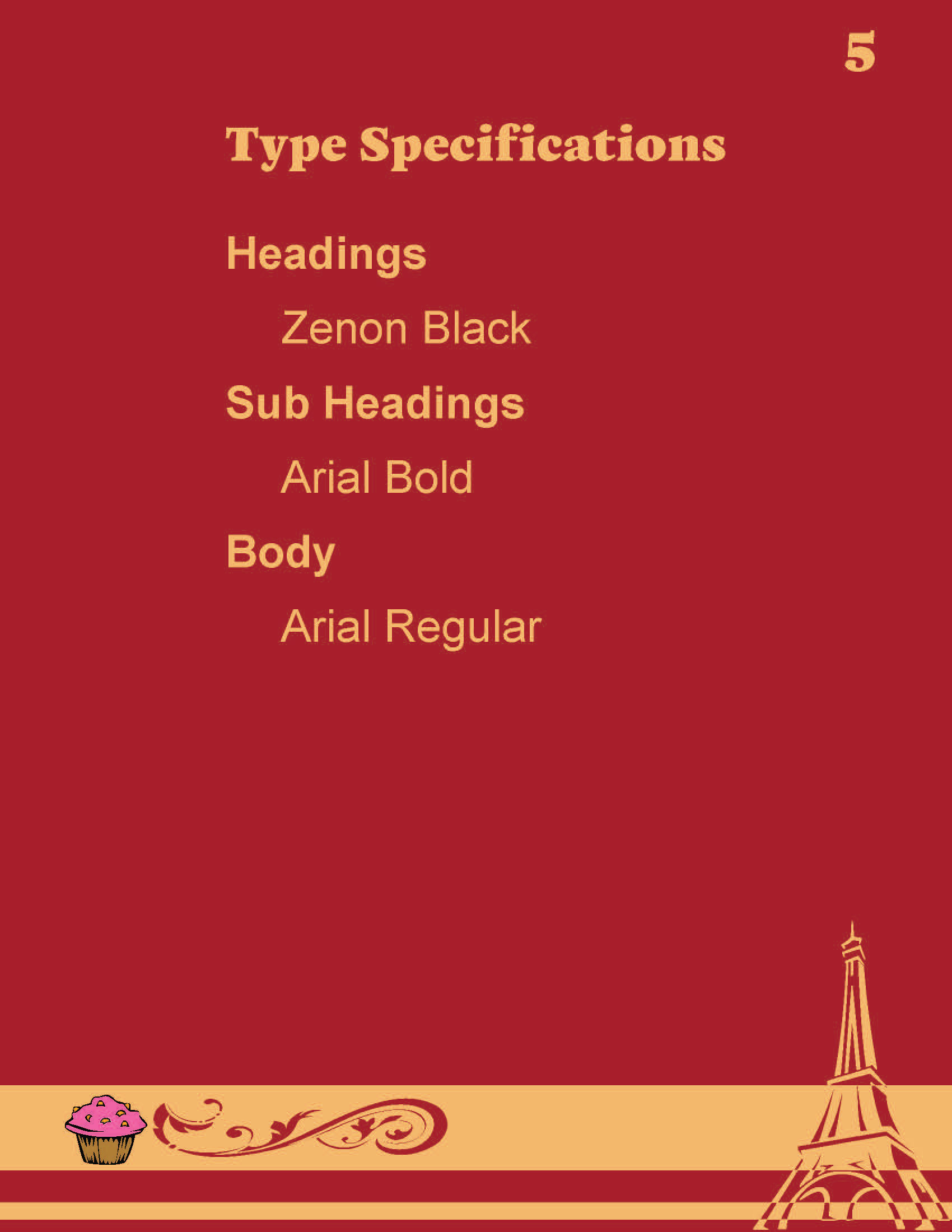 Upper Crust Bakery Brand Guide Page 5