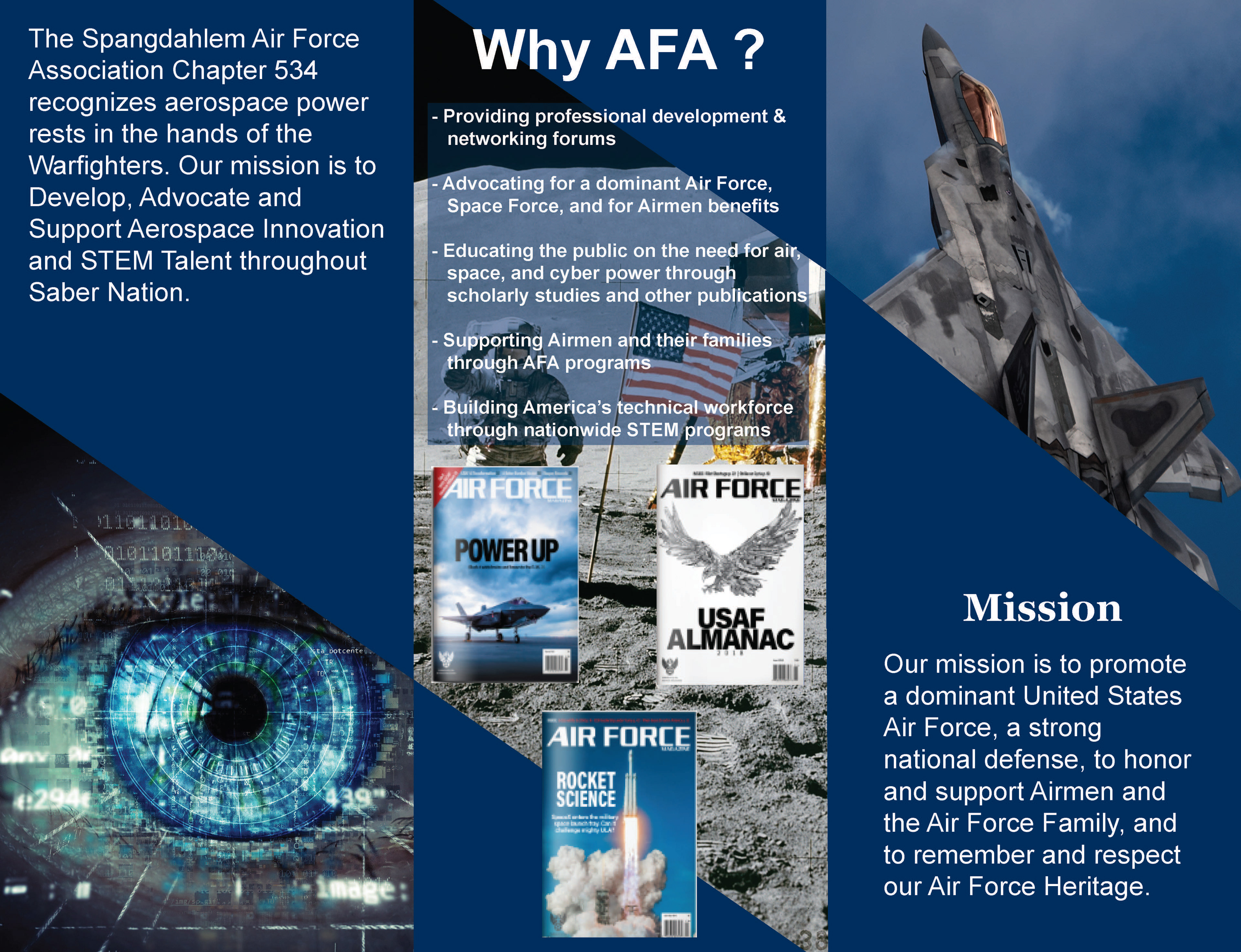 Air Force Association Tri-fold Inside