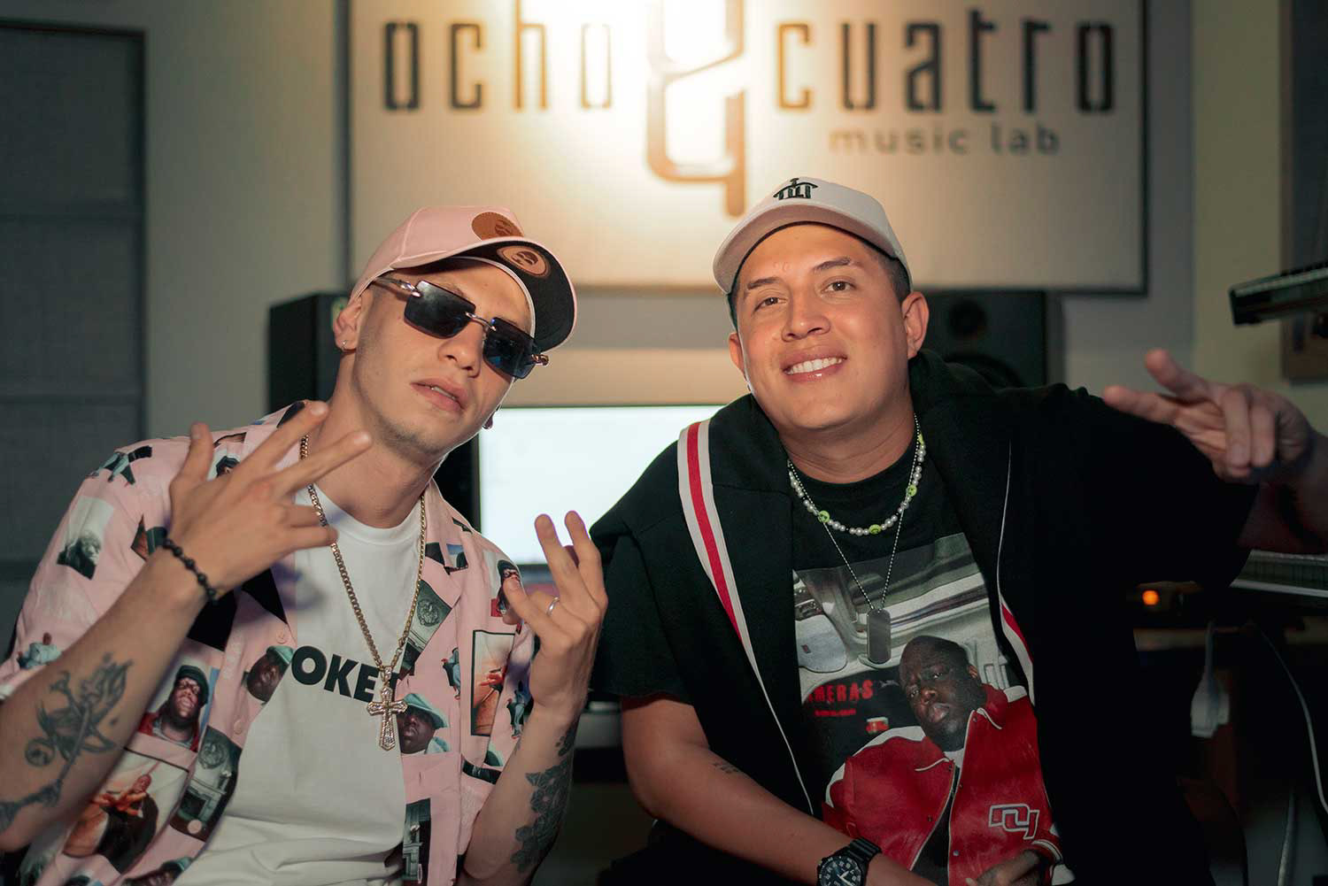 Danilion in recording studio