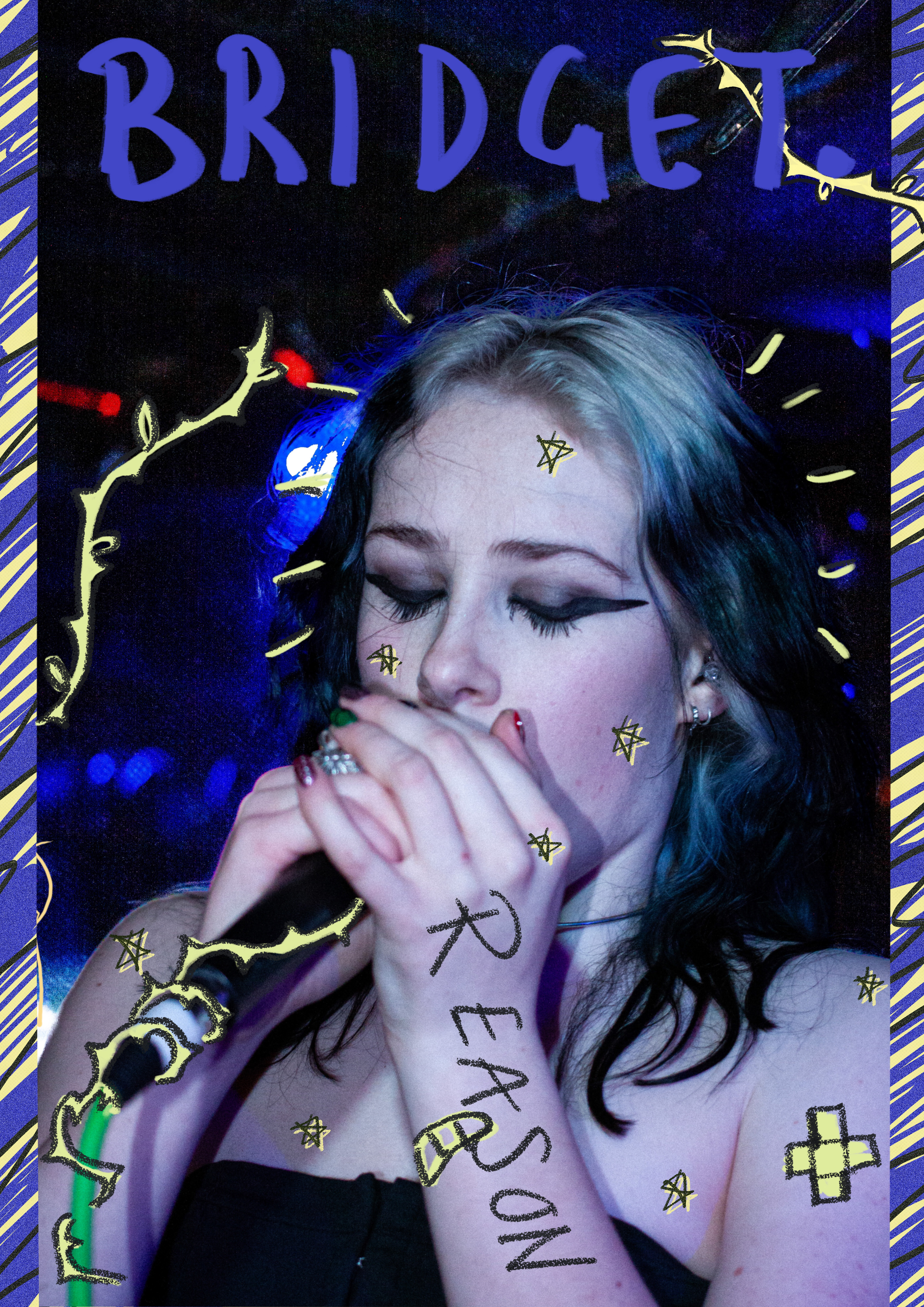 Bridget illustrated promotional