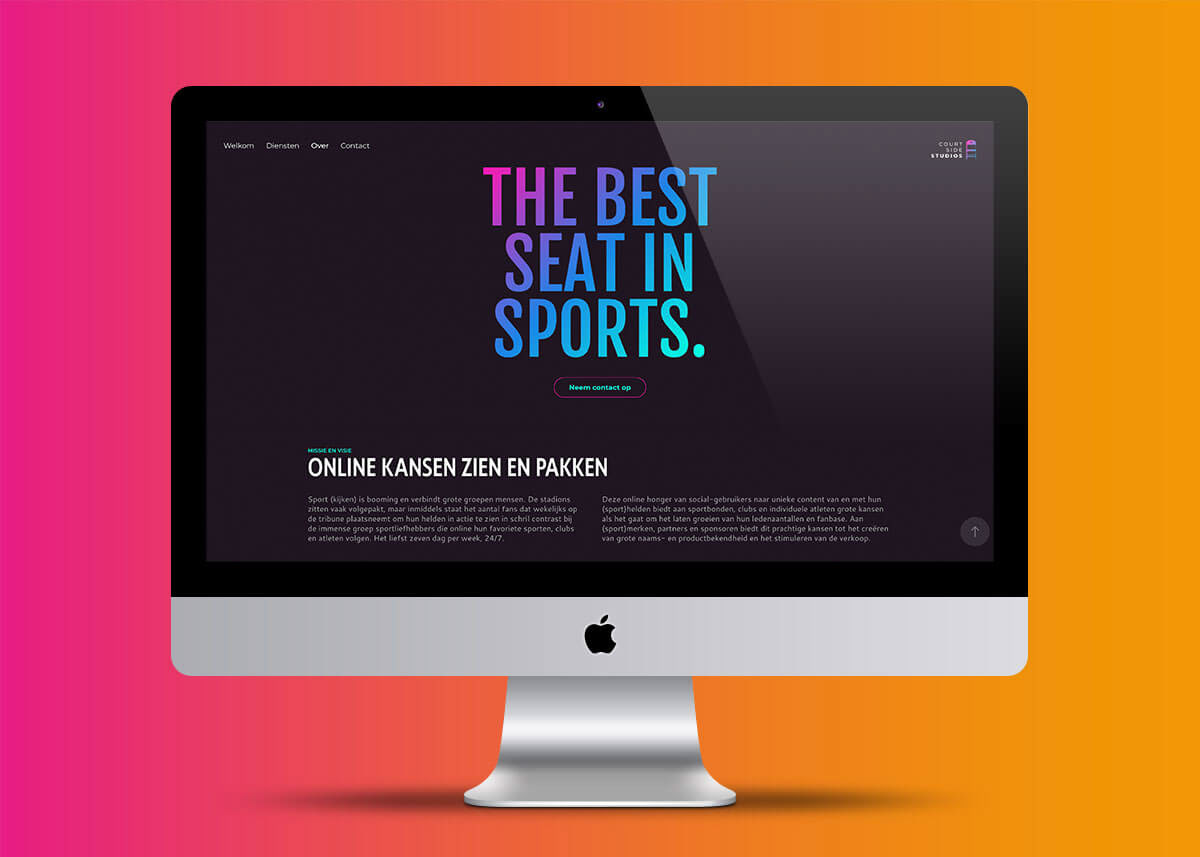 Website Court Side Studios