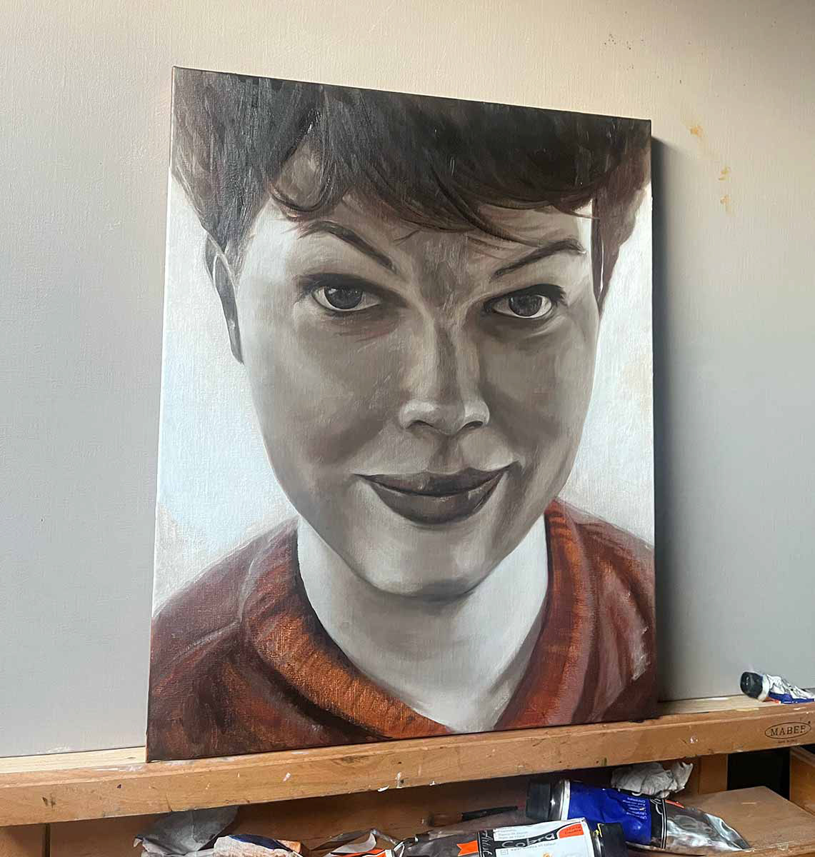 laatste fase van de Grisaille