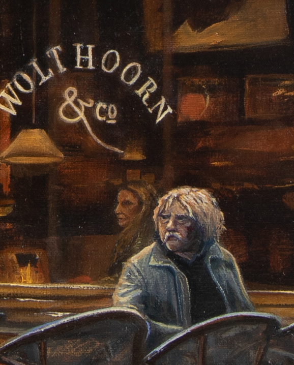 Detail of Painting Wolthoorn