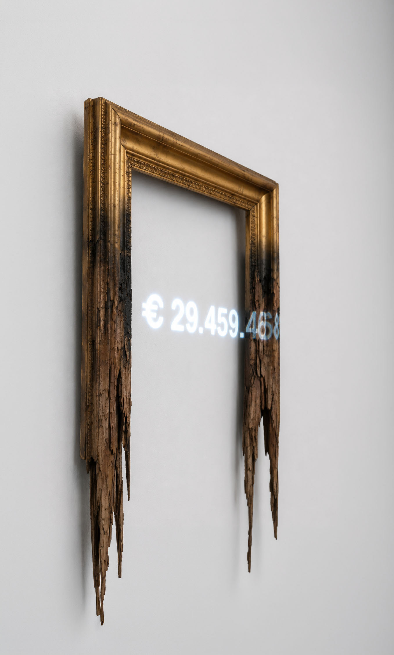 Detial of This Work Gets Expensive by Vincent Brons