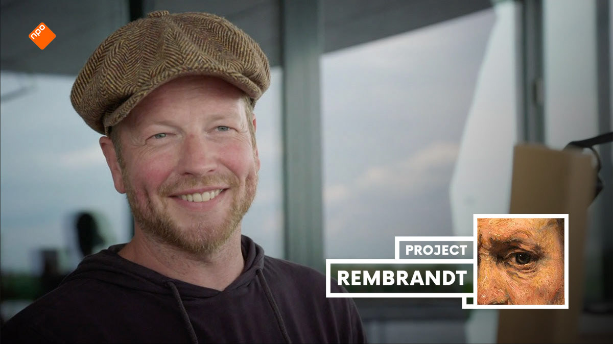 vincent brons op de set van project rembrandt