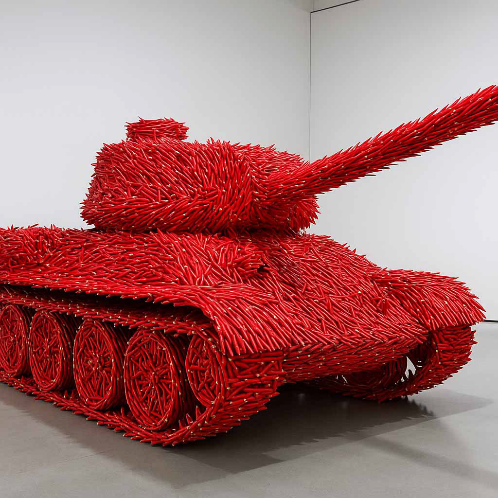 Vote for democrazy - Vincent Brons Installation Art