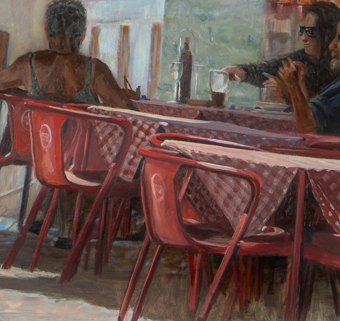 Detail of the painting