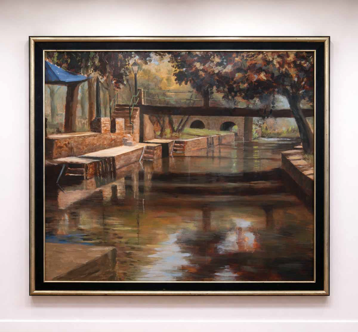 Fonte Grande in Alte, Portugal (100x110 cm)