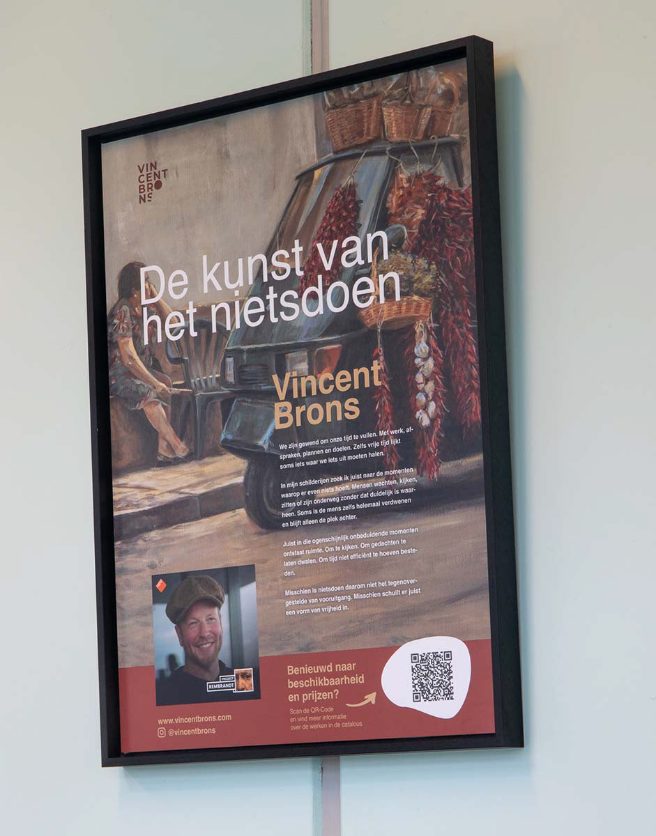 Affiche Expo Vincent Brons