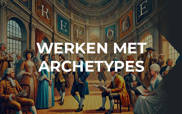 archetypes in een 18e eeuwse zaal