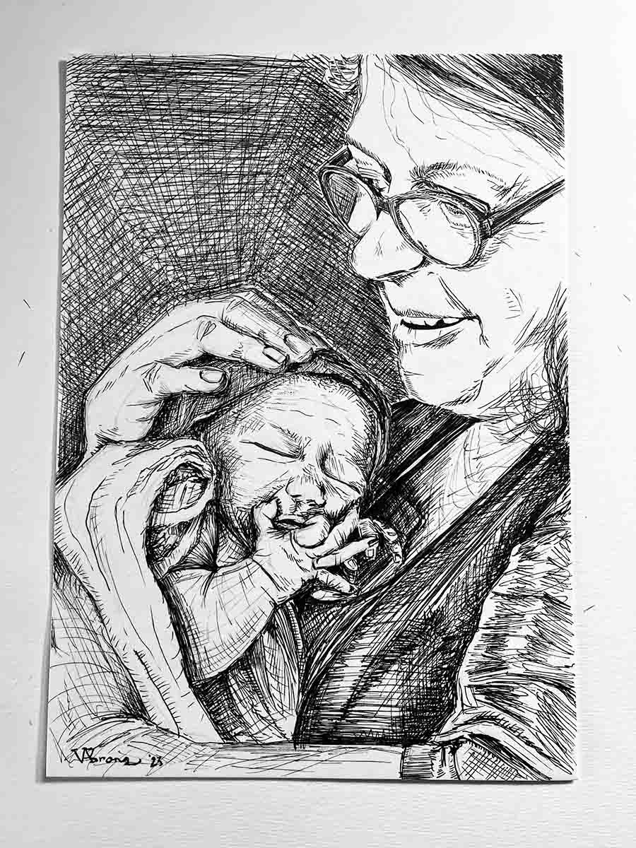 Fineliner Portrait