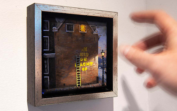 Painting about savety around woman on the streets