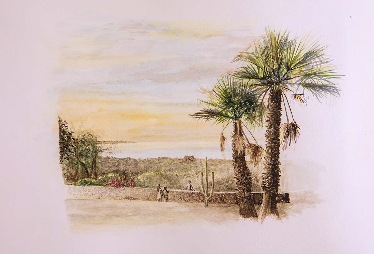 Lagoa Algarve '23 - Aquarel study