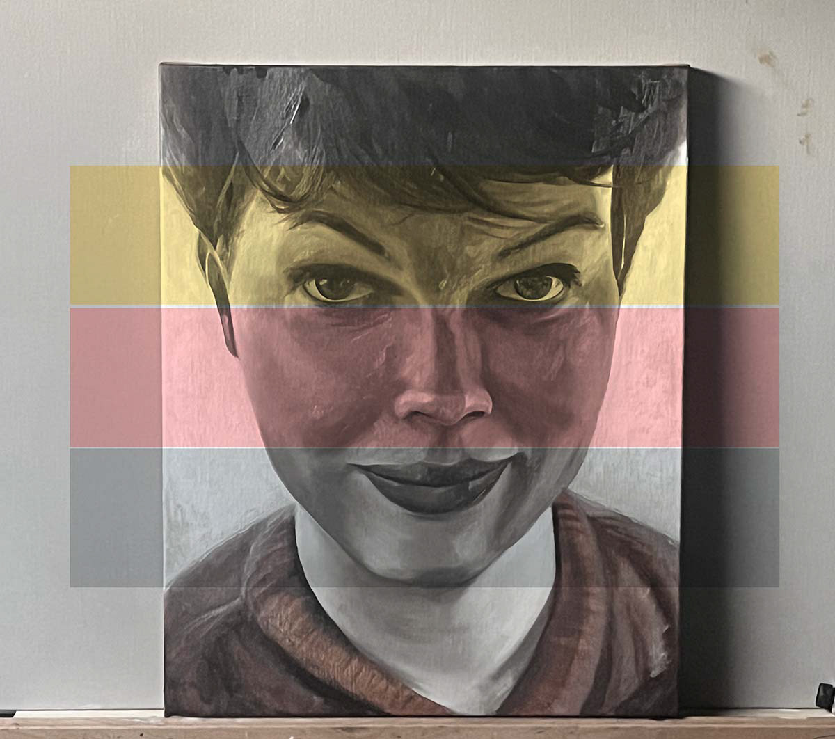 Basis - Kleurzones in het gezicht bij portret schilderen