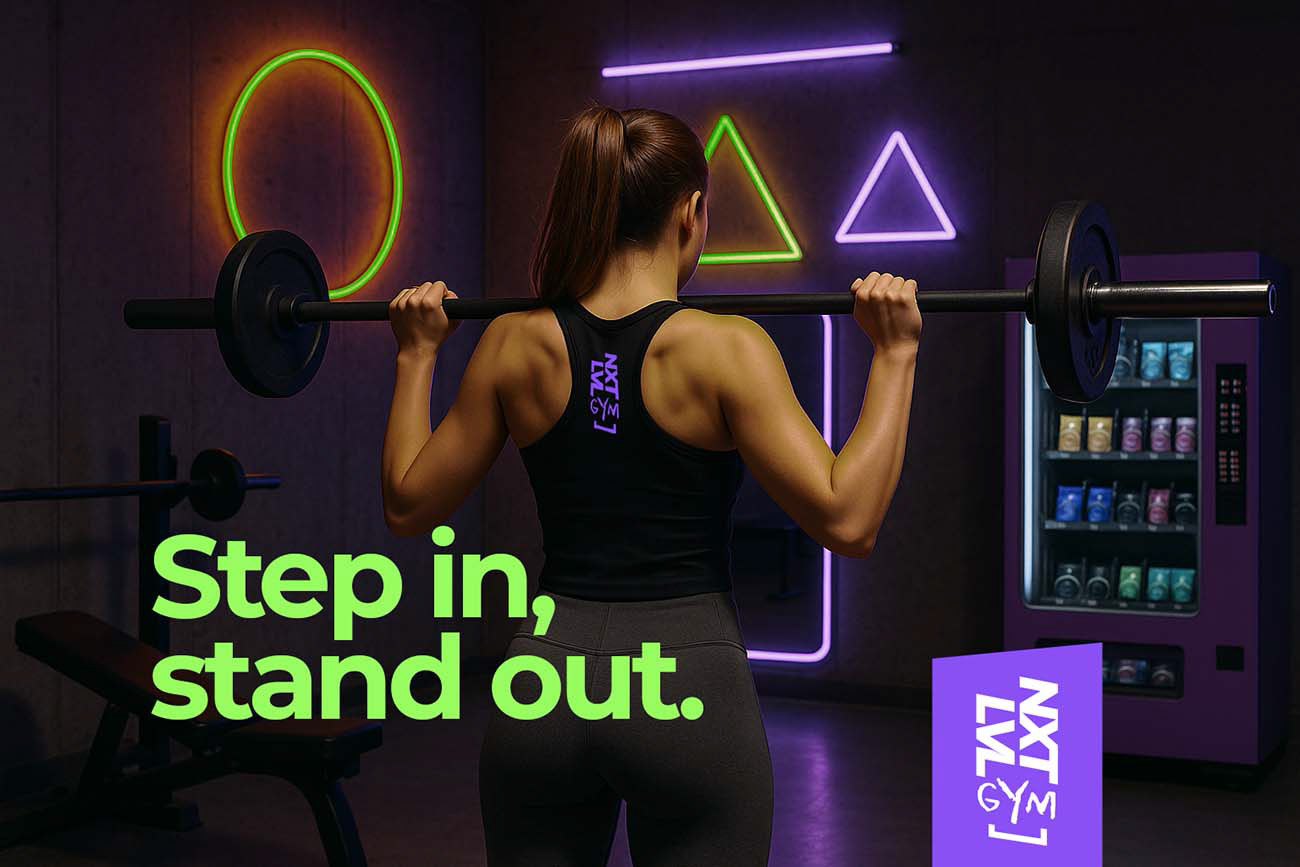 Step in, stand out - Marketing NXT LVL GYM