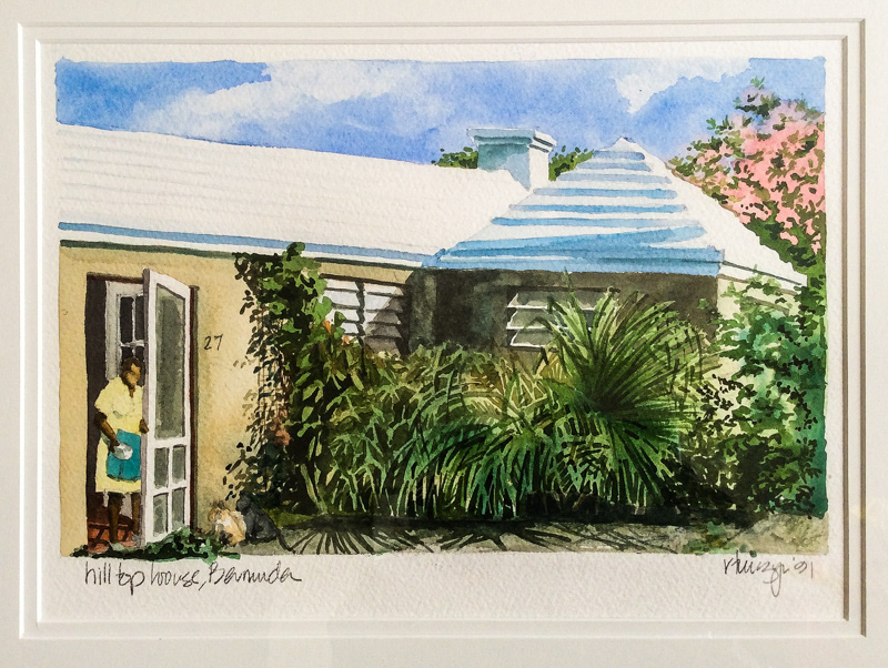 'Hilltop House' Bermuda 1991