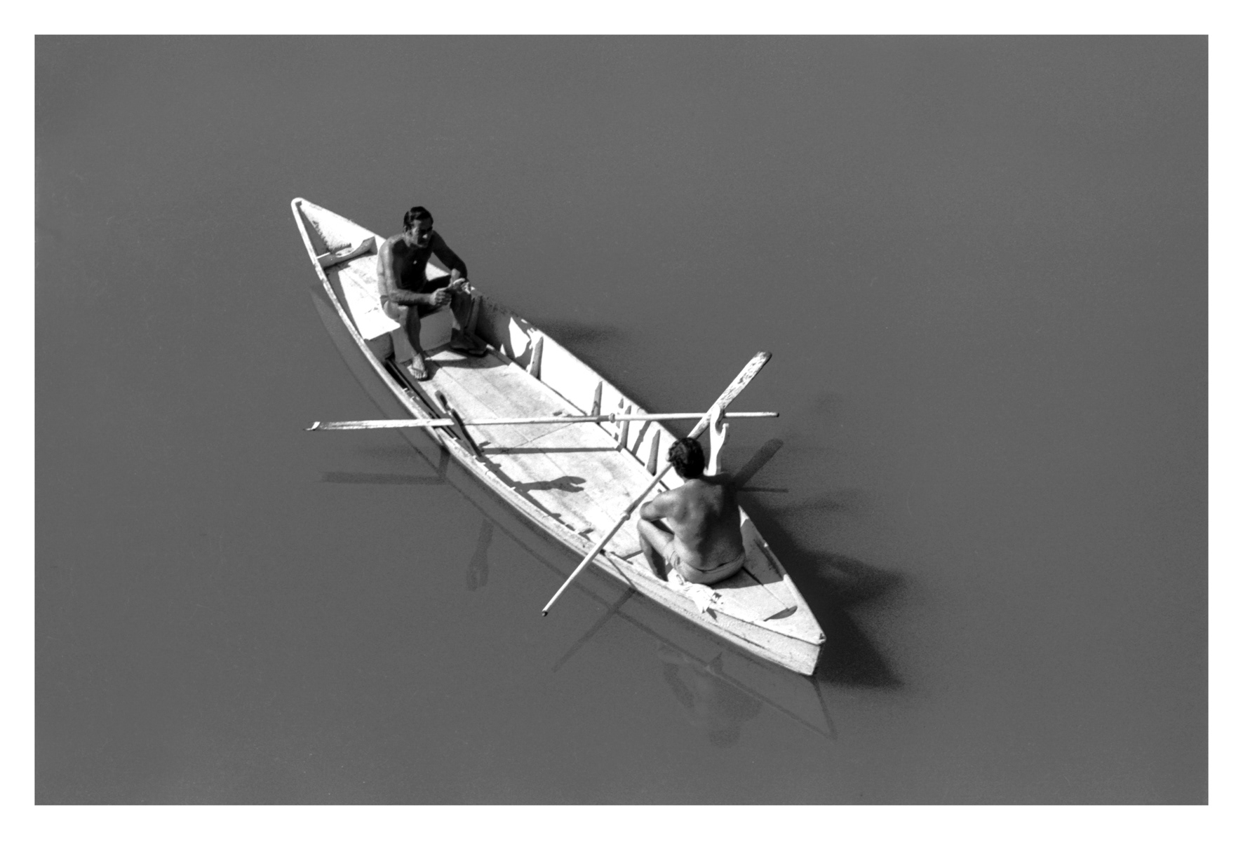 Conversation on the Tiber, Rome 1972