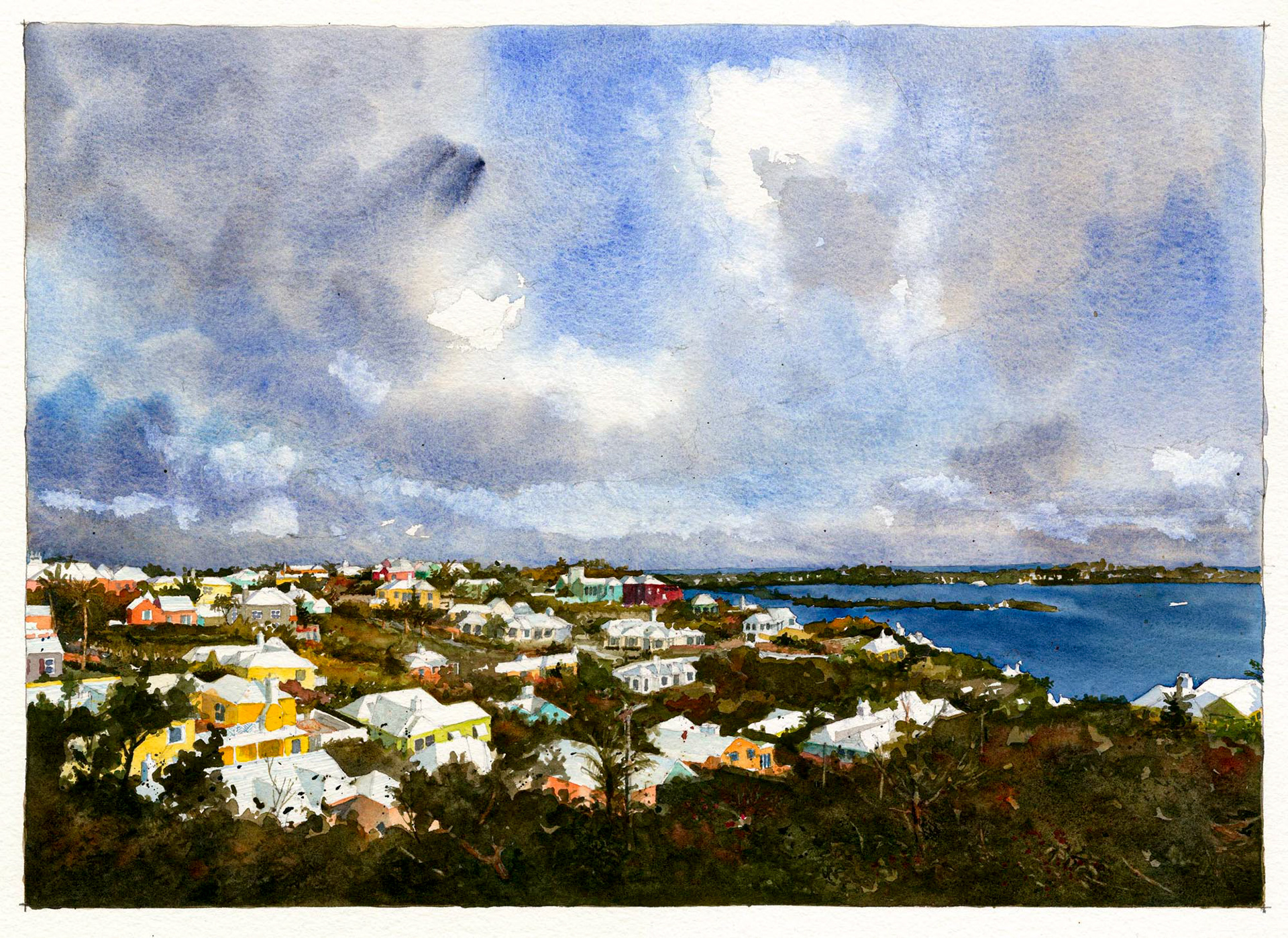 'Bermuda Landscape' 