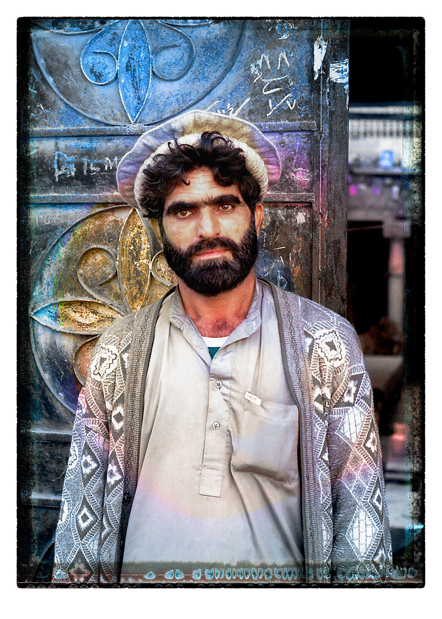 'Baluchi Portrait' Doha, Qatar 2004