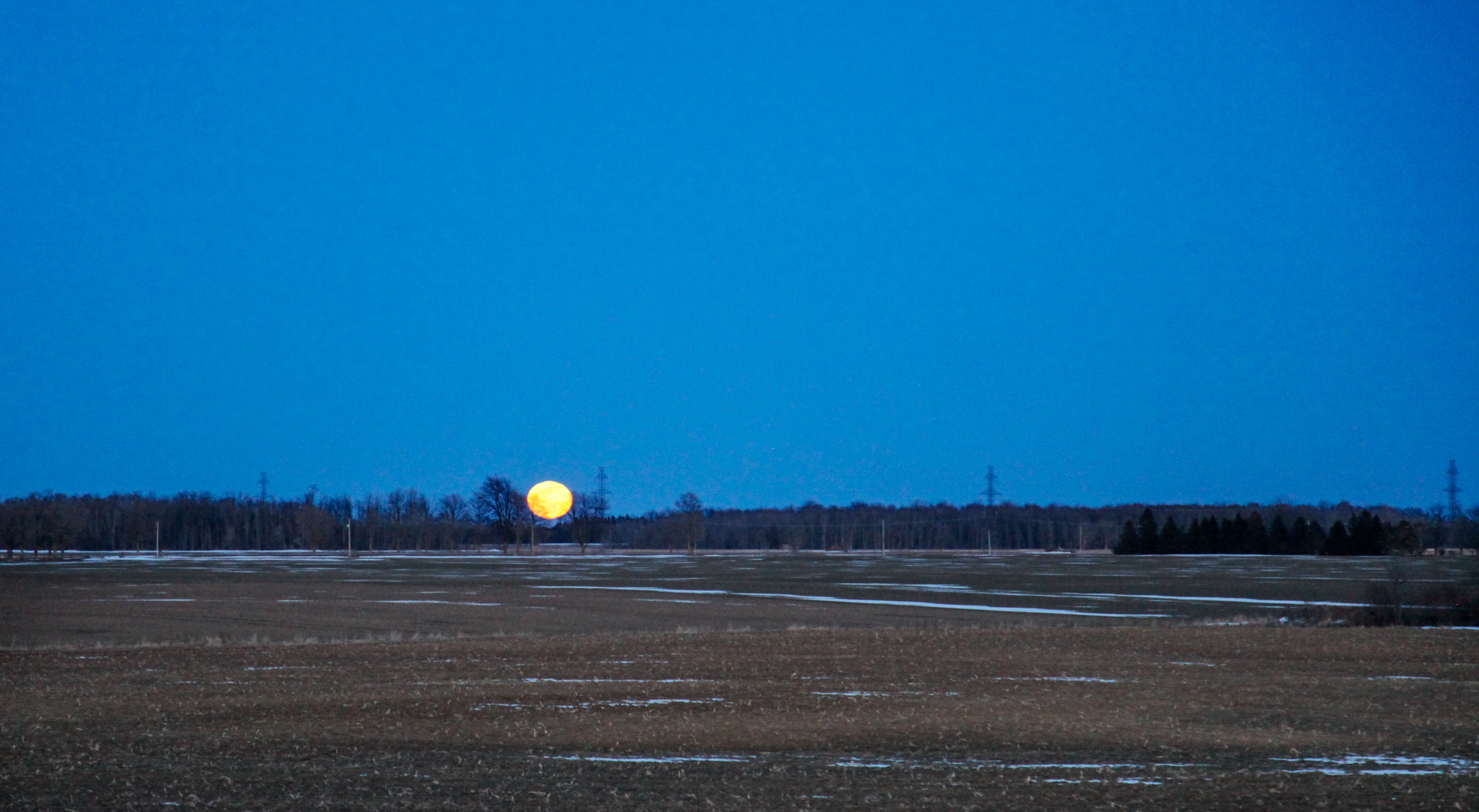 Huron County  Moonrise