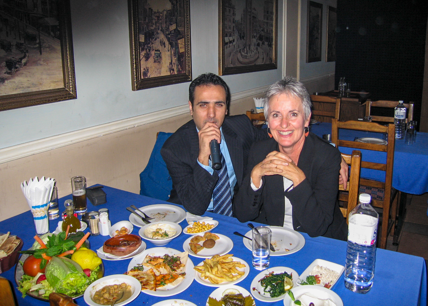 The Night's MC picking on Libby!