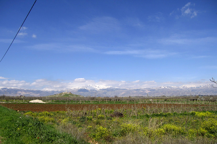 The Beqaa valley