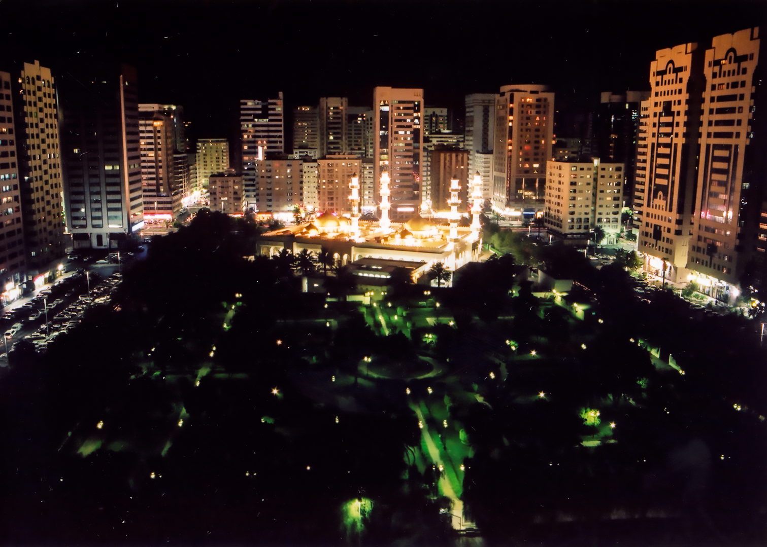 View from our apartment, Abu Dhabi