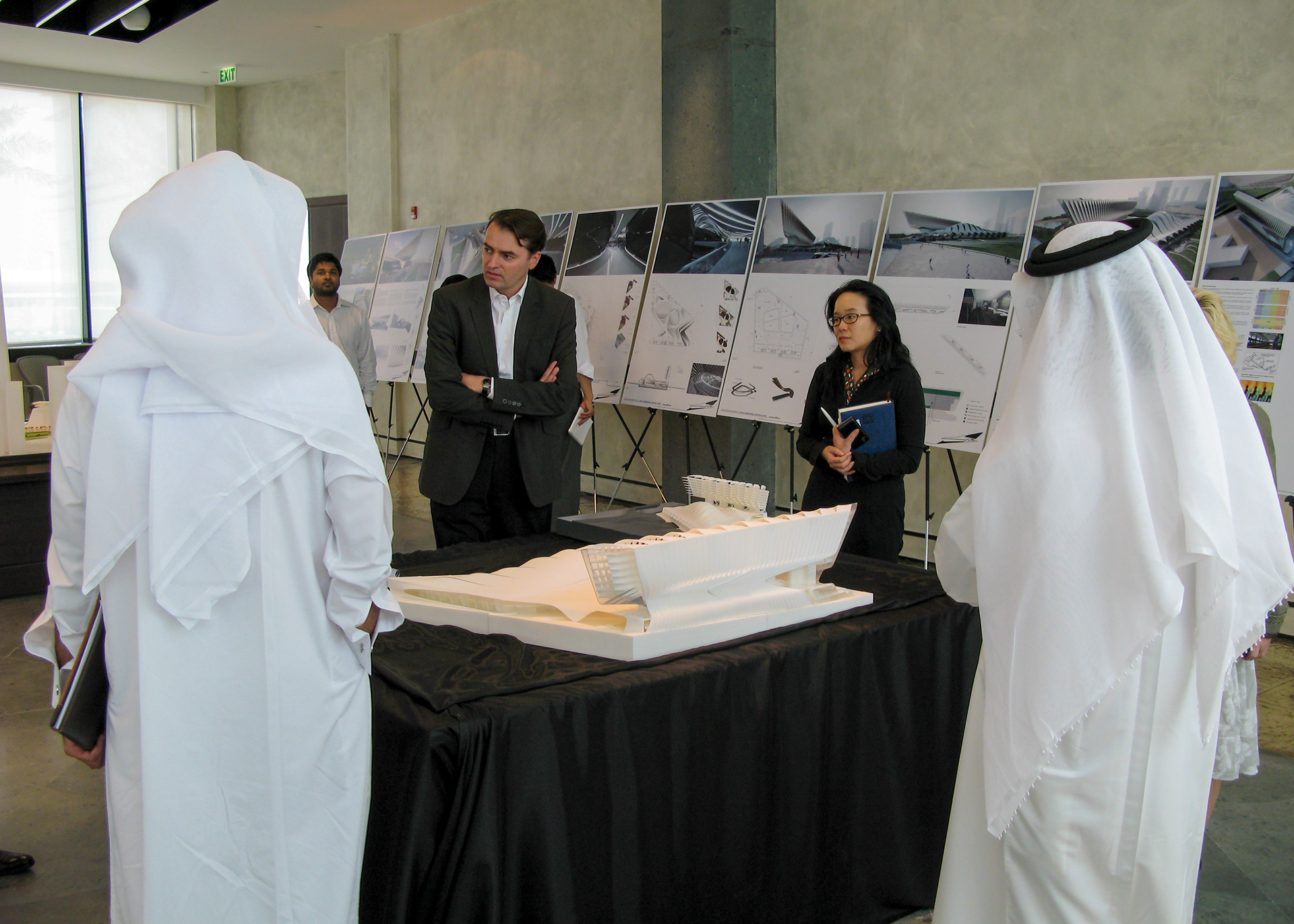 Doha Conference Centre Competition / Zaha Hadid Architects, London UK