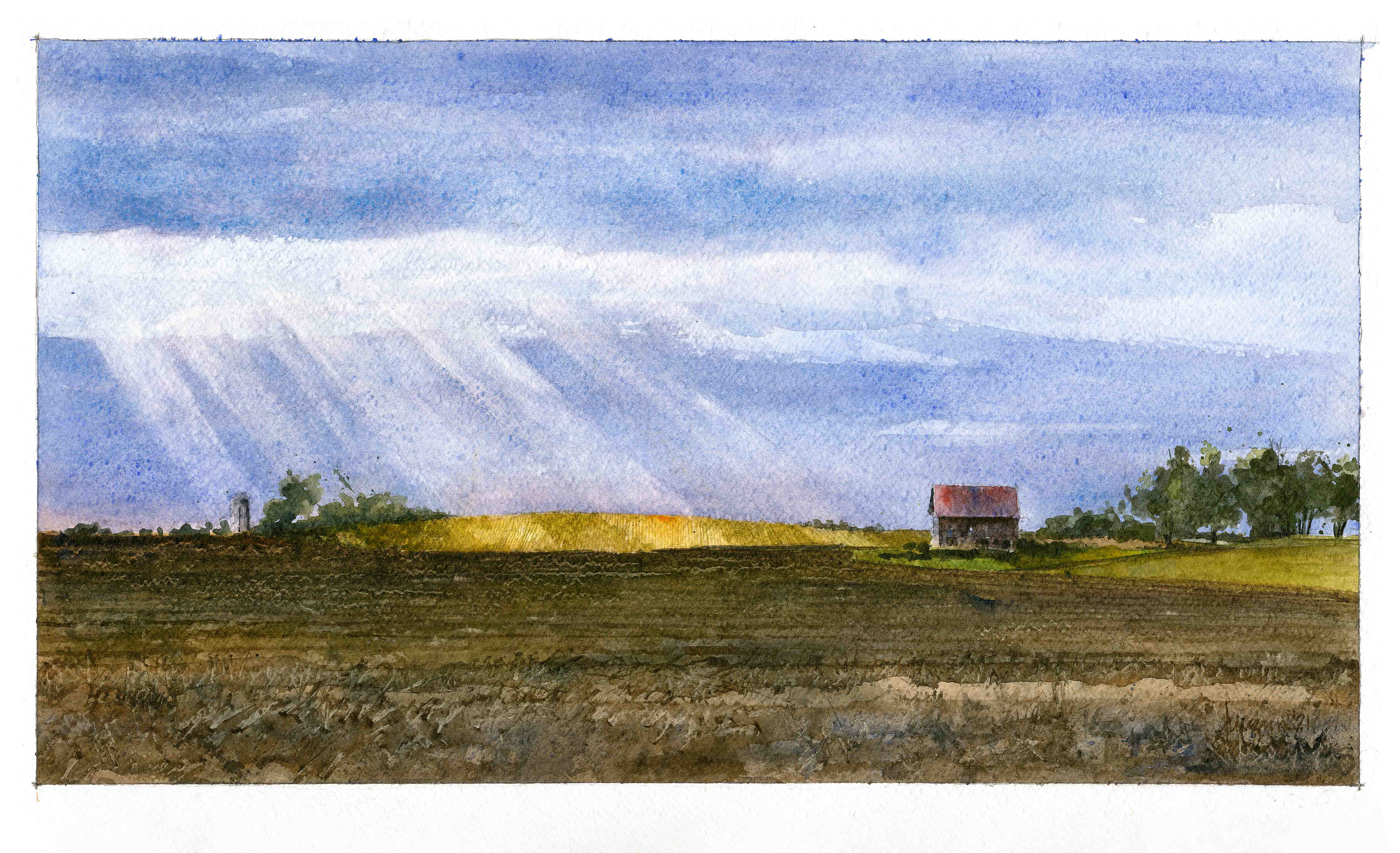 'Landscape VII, Huron County' 2021