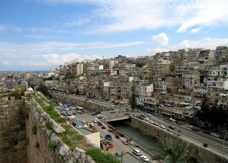 St. Gille's Fortress overlooking Tripoli