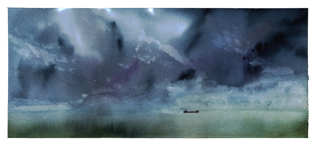Salt Run l 2018 / Private collection Goderich