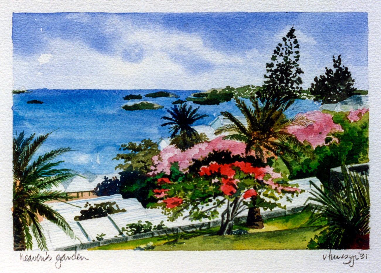'Heaven's Garden' Bermuda 1991