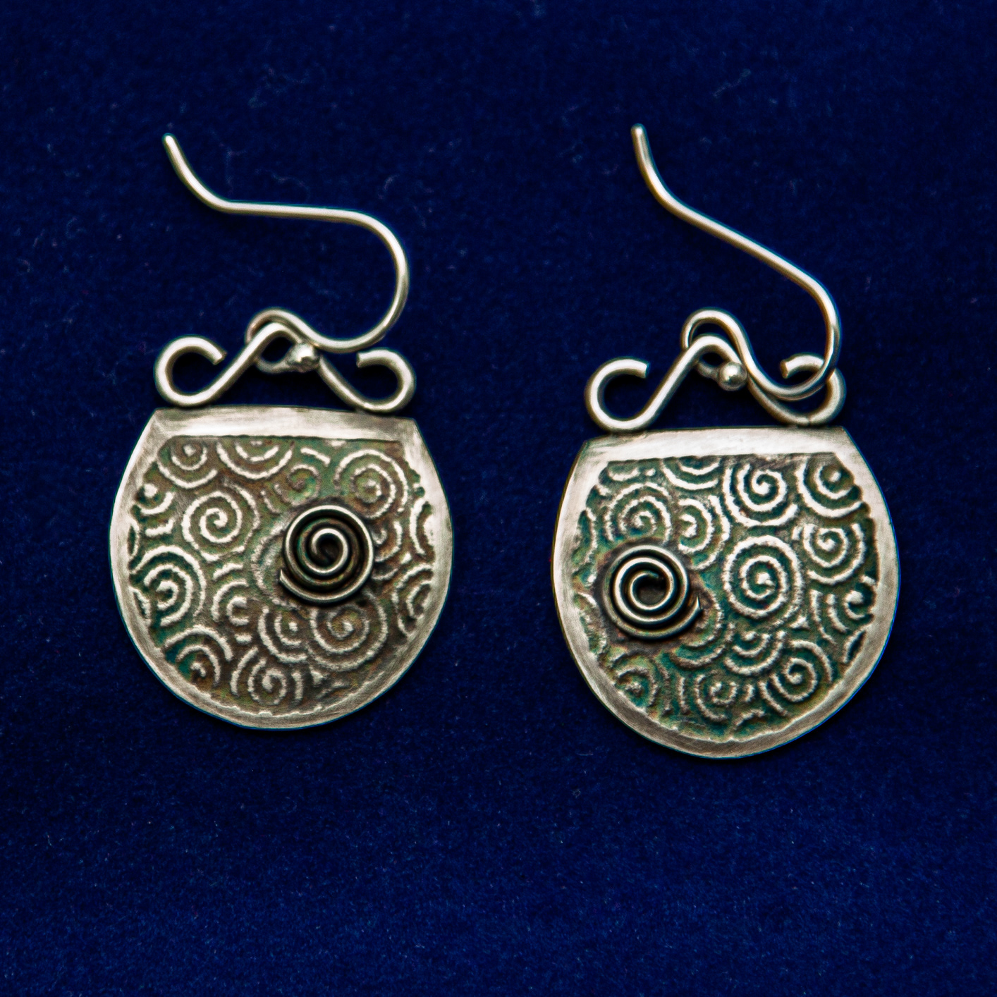 Spiral Earrings $100