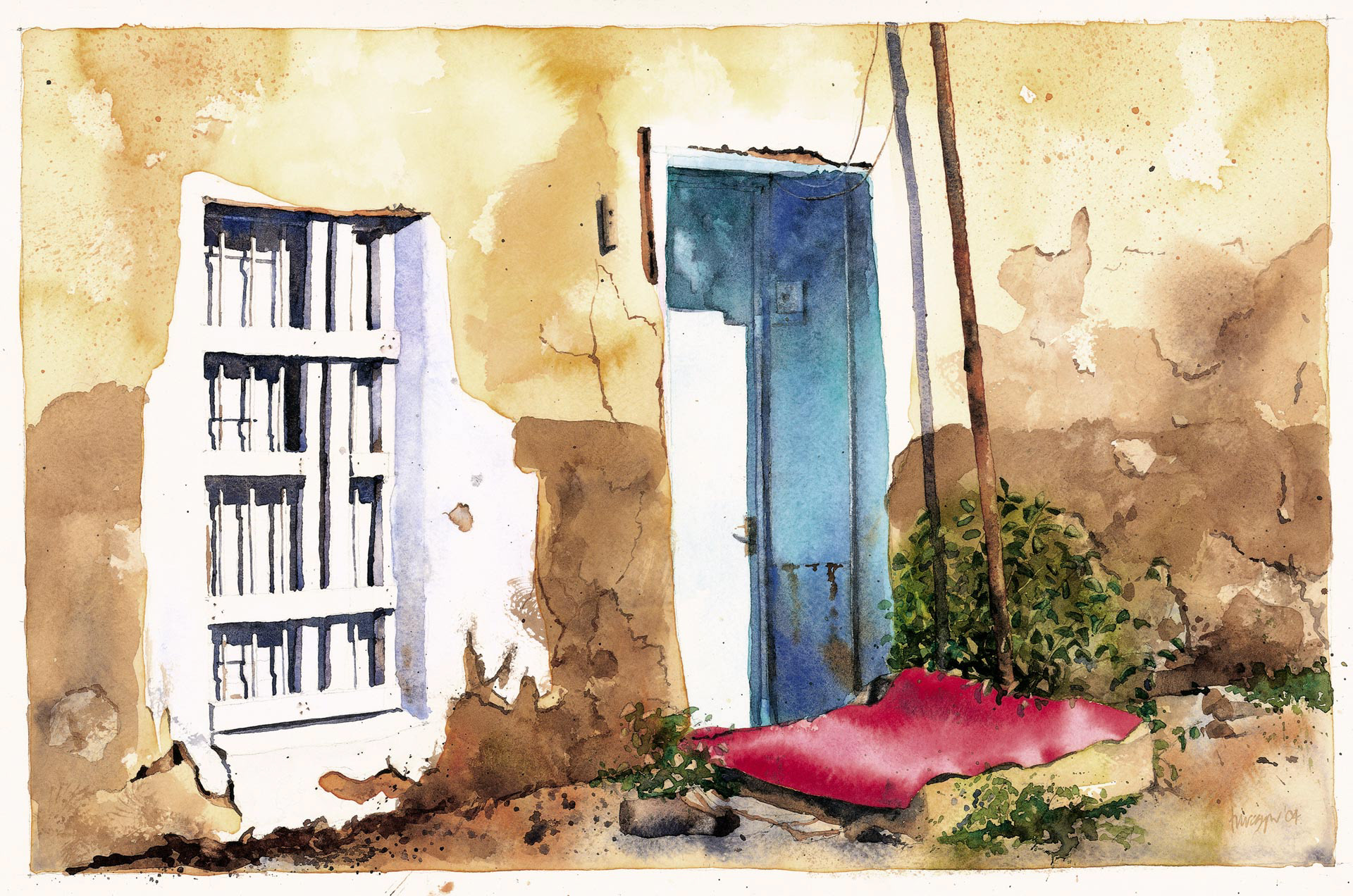 Cerulean Door, Doha 2004