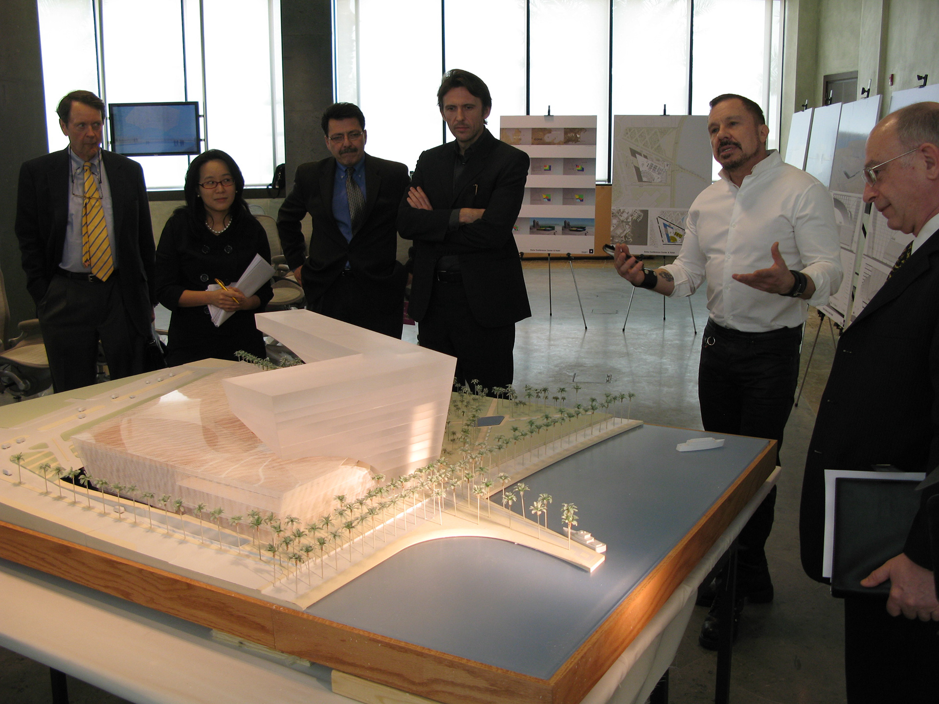 Doha Conference Centre Competition / Peter Marino Architect / USA