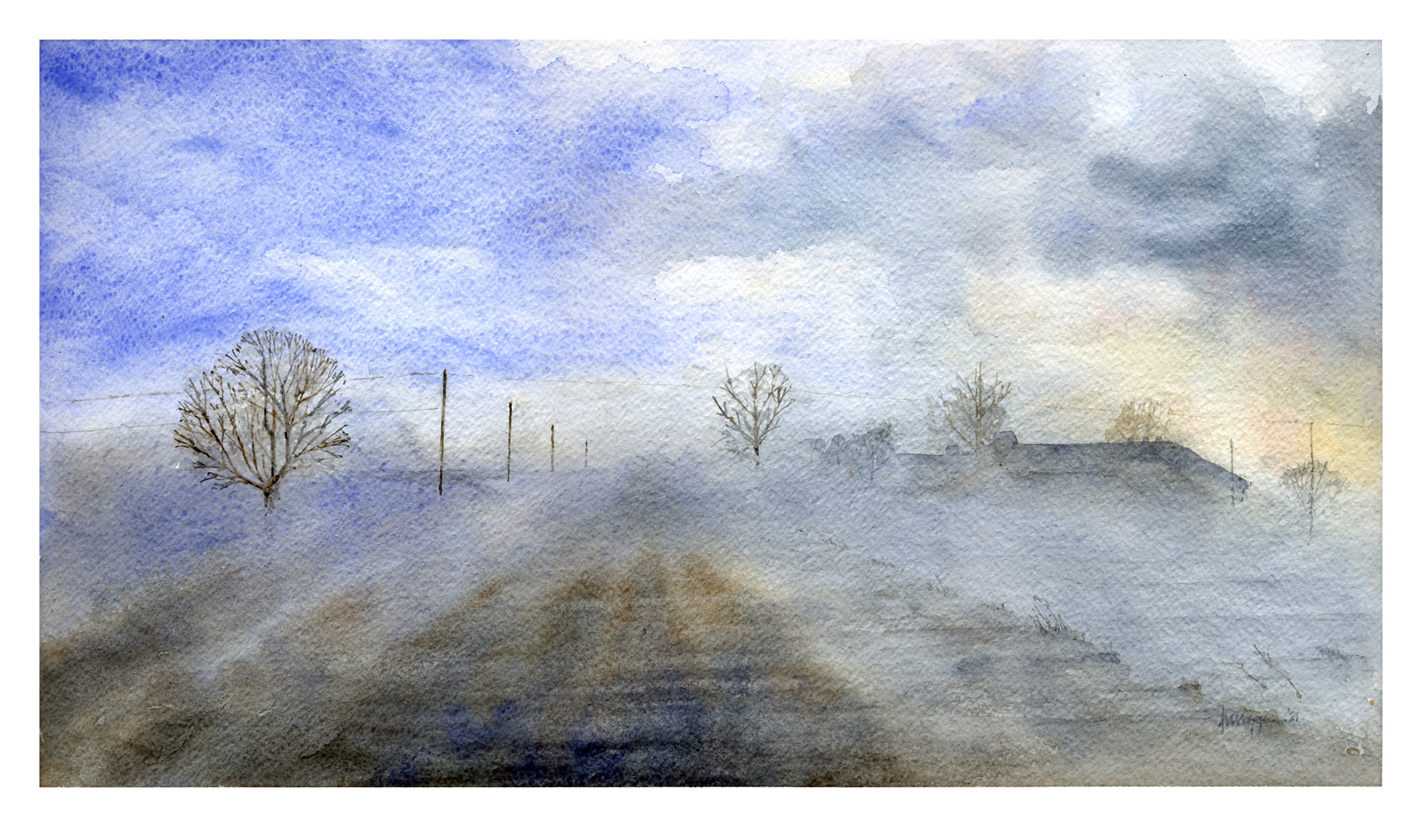 Winter Landscape No.1, 2022