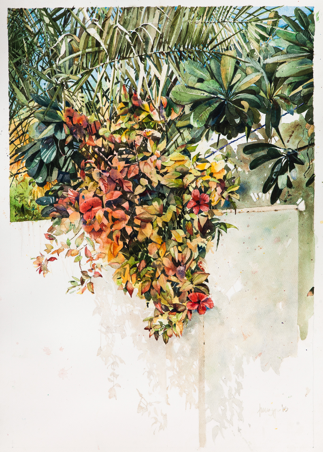 'Doha Colour V' 2015 / Private collection GoderichPrivate collection Goderich / Private collection Ottawa