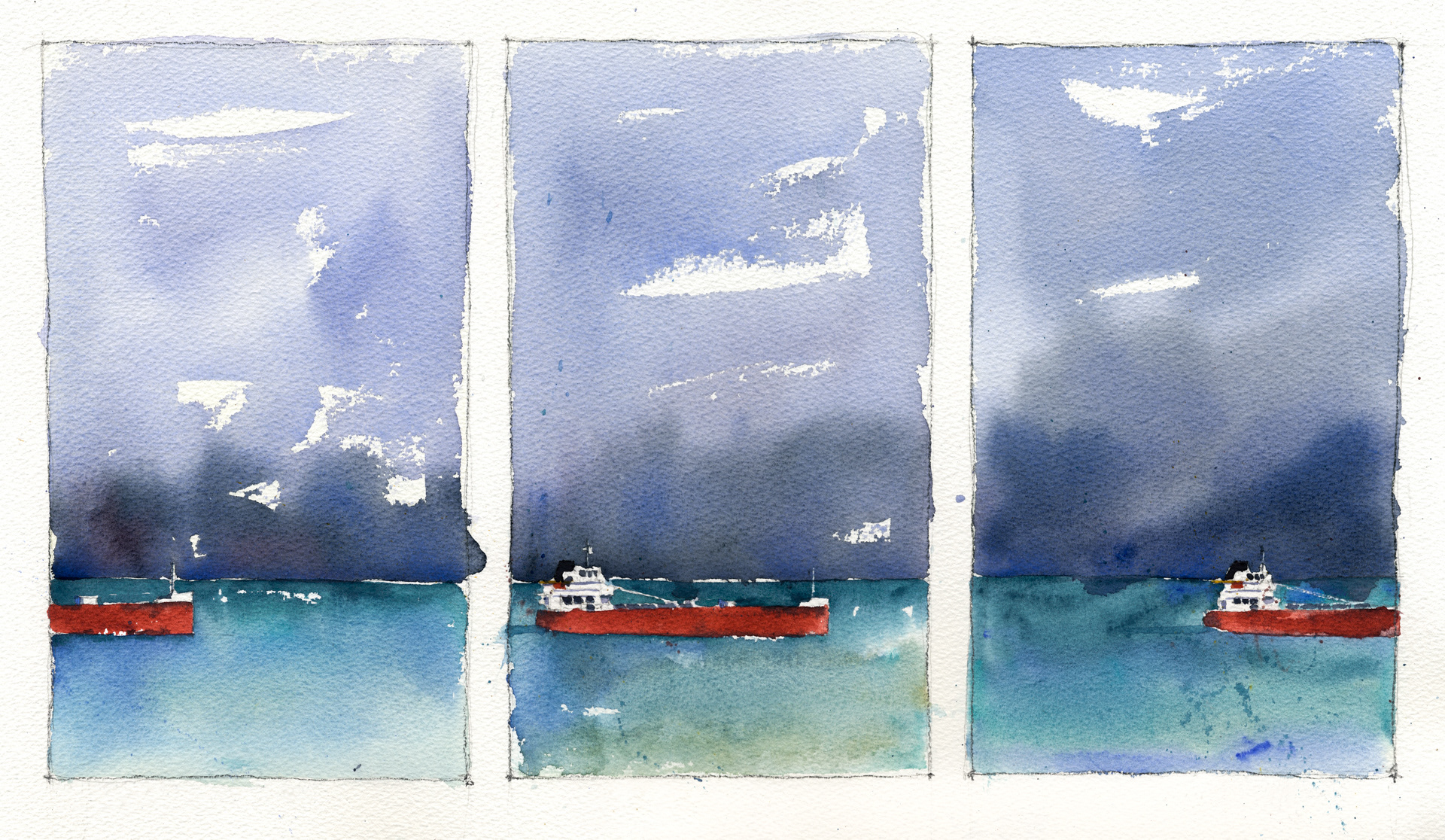 Scene In Goderich No. 1 / Private collection Goderich