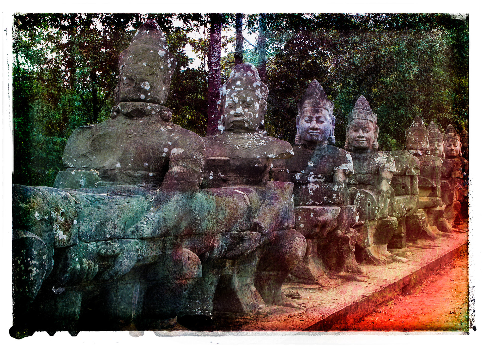 'Together' Angkor Thom, Siem Reap Cambodia 2008