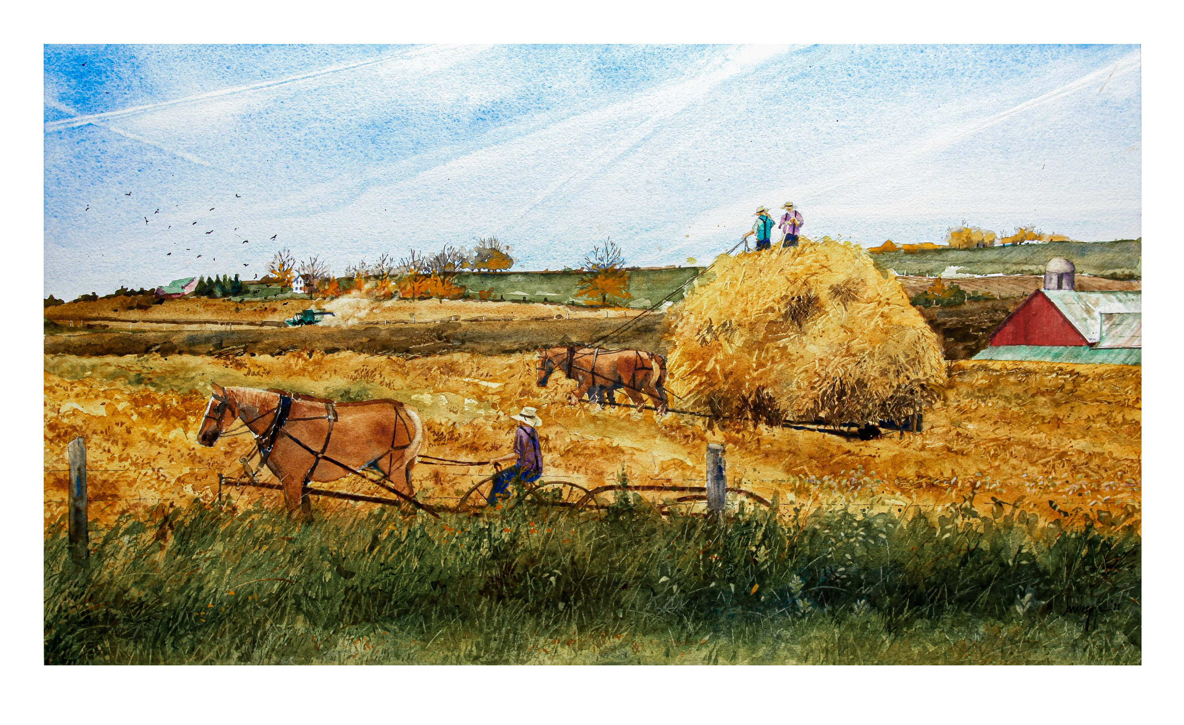 'Harvest, Huron County' 2021