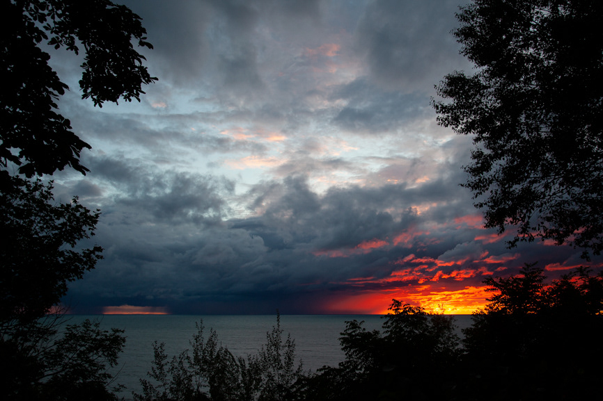 Sunset, Lake Huron