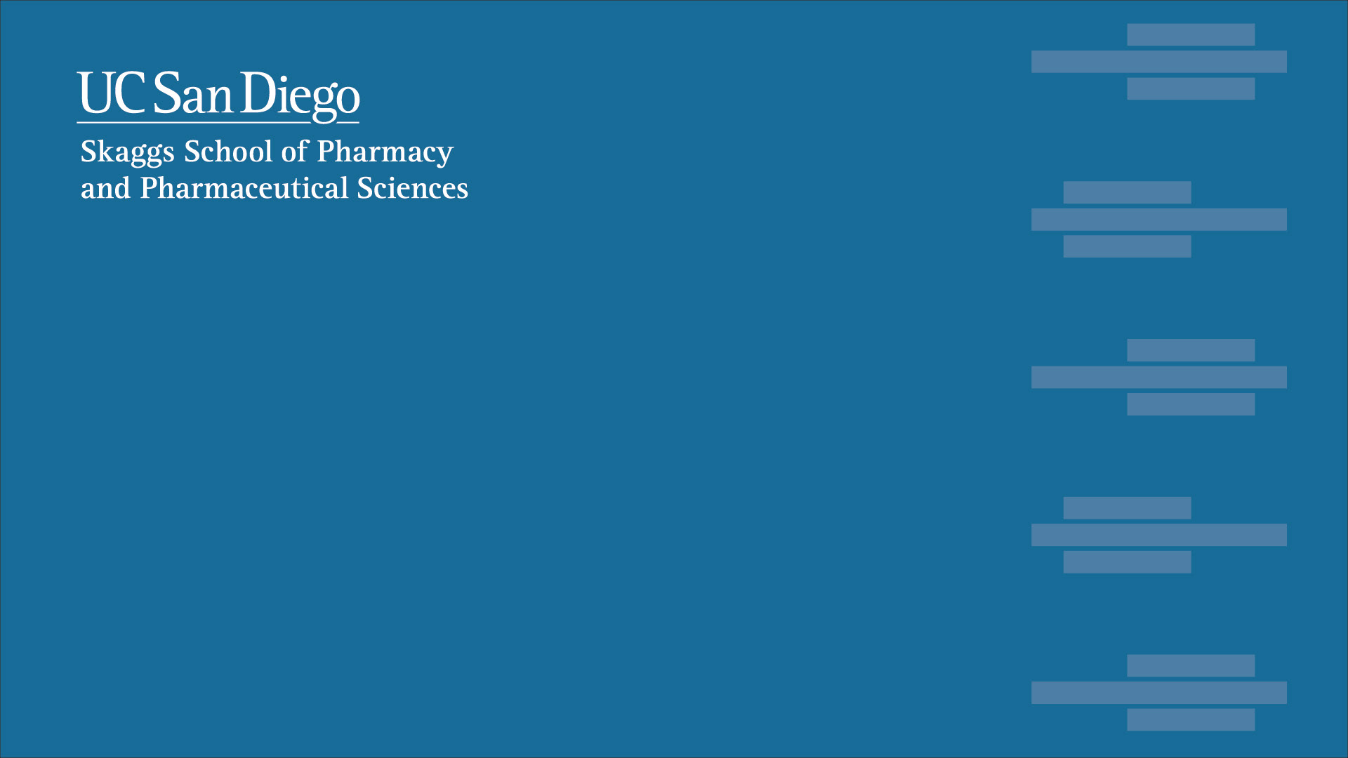 UC San Diego Skaggs Pharmacy School Zoom Background