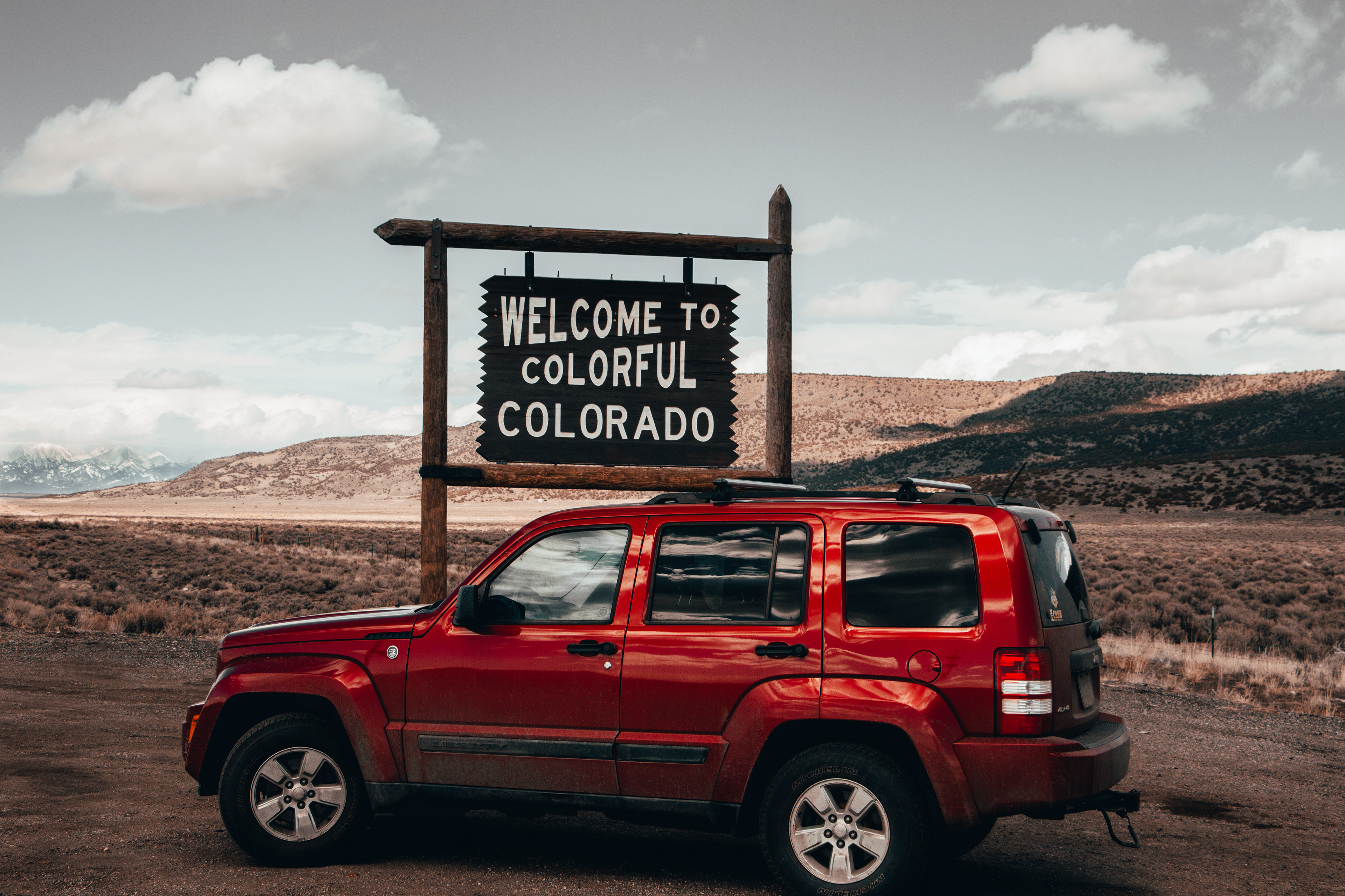The border of Colorado and New Mexico on CO-159/NM-522
