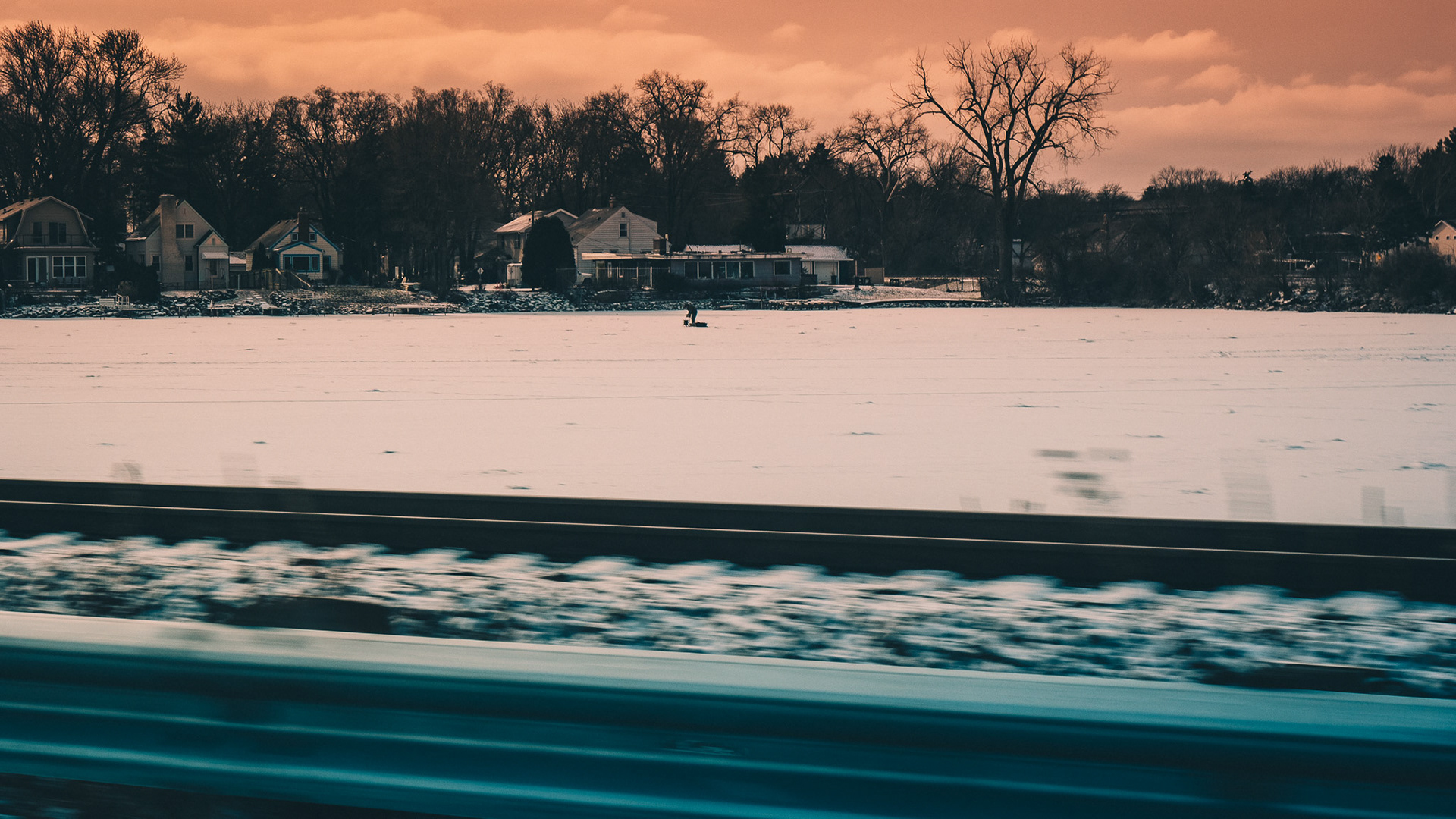 Lone Ice Fisher