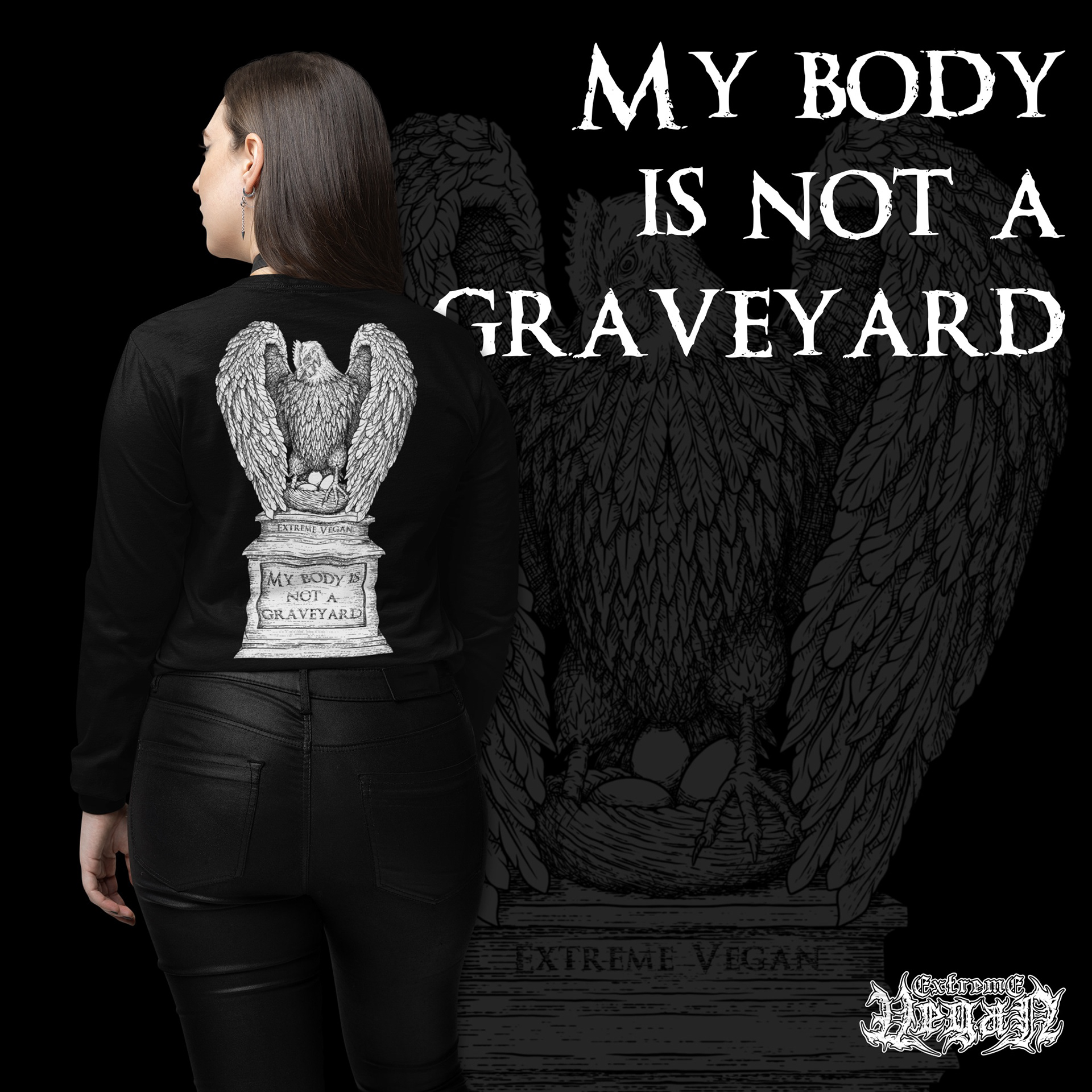 My Body Is Not A Graveyard - Mockup