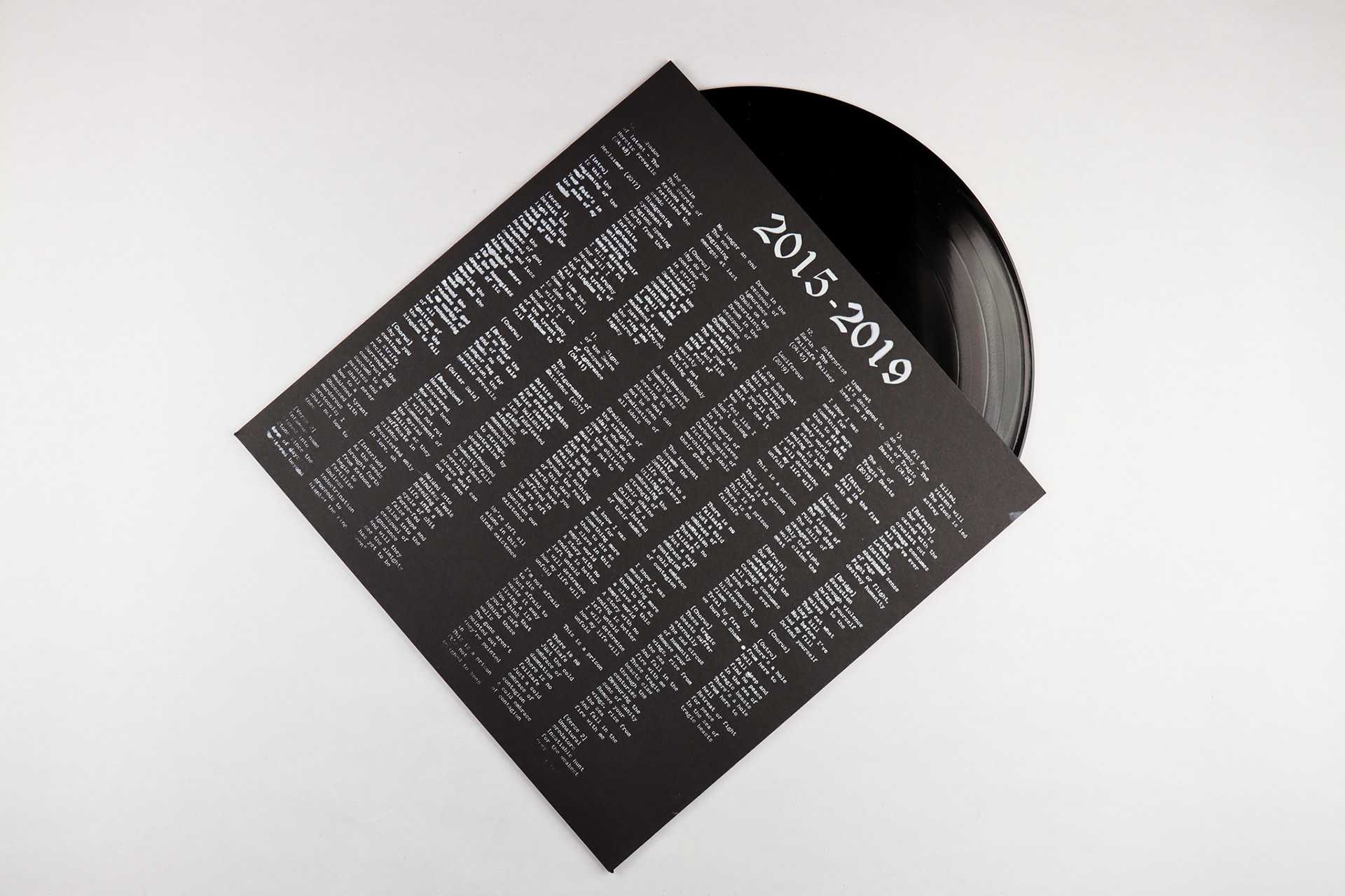 Deathcore Chronicles - Screen Printed Record Sleeve